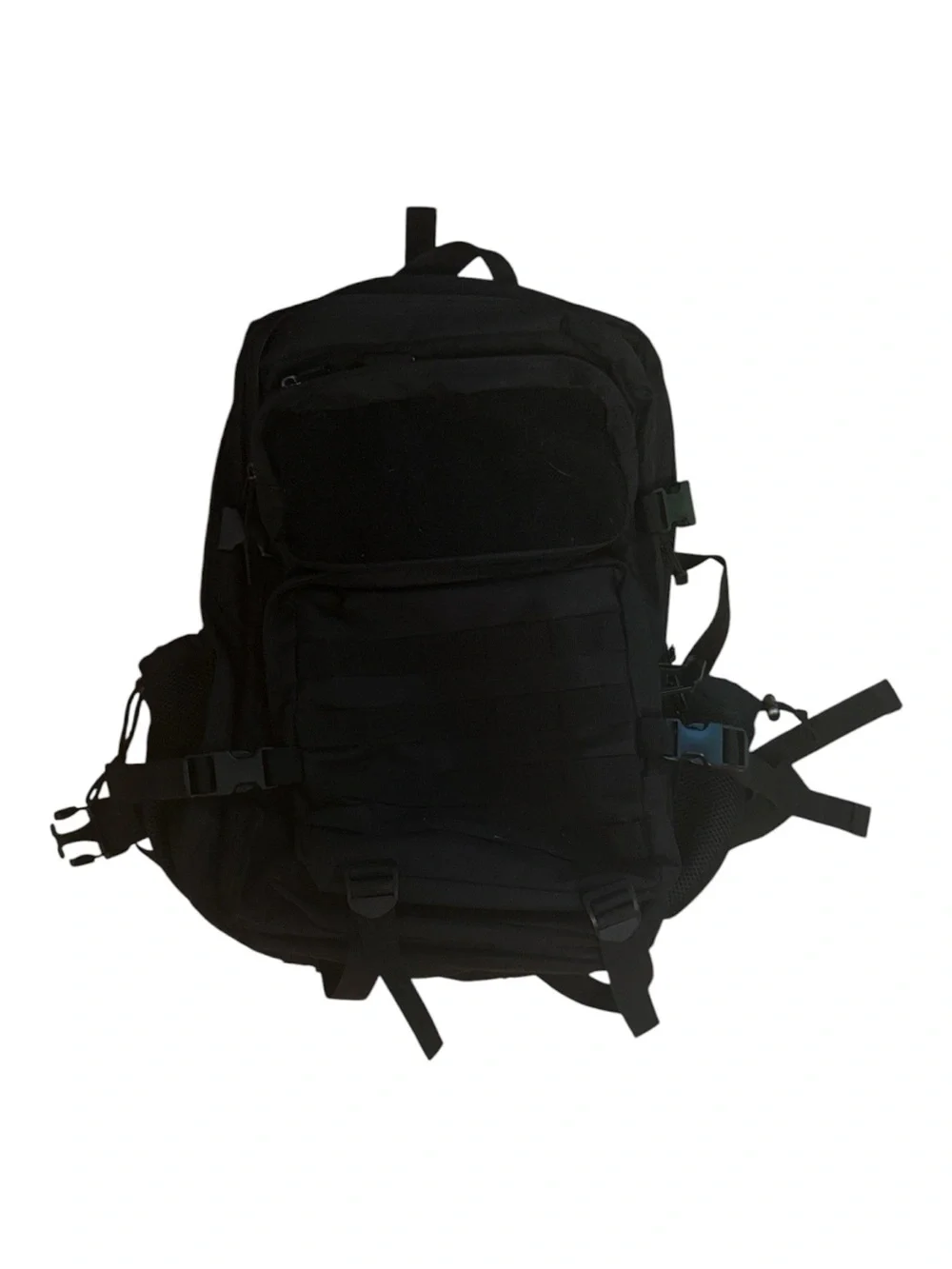 Black Tactical Backpack for Men - Durable Everyday Carry